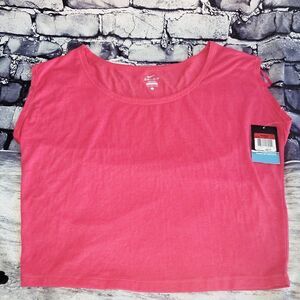 Nike hot pink dri-fit short sleeve overshirt NWT